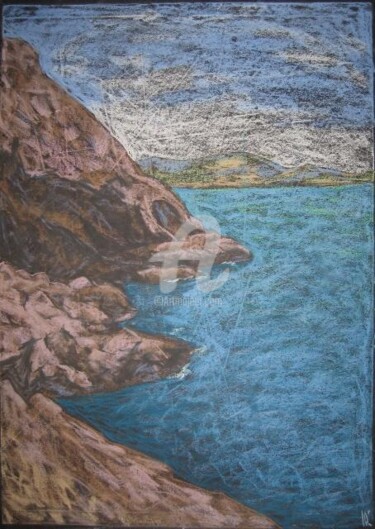 Painting titled "Crimea. New World 2" by Artjulia Klymenko, Original Artwork, Other