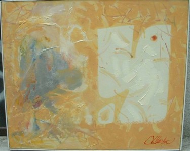 Painting titled "chicken" by Herta, Original Artwork, Other