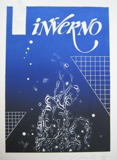 Drawing titled "Inverno" by Herta, Original Artwork, Other