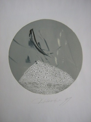 Drawing titled "Lyrical composition" by Herta, Original Artwork, Other