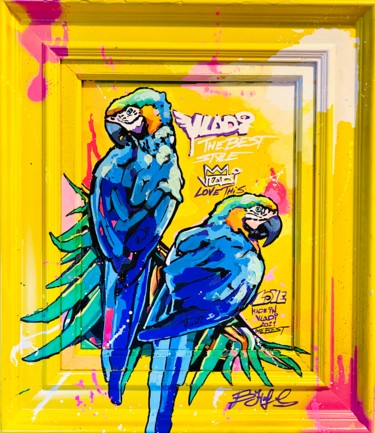Hayvan Tablo, akrilik, pop art, sanat eseri Art Vladi tarafından