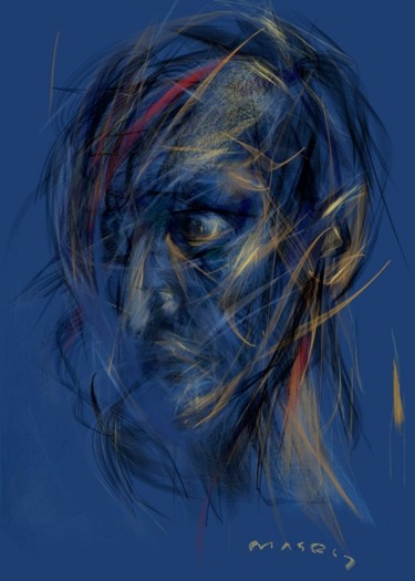portrait paintings -exp.77 Malerei mit dem Titel "portrait paintings…" von Masri, Original-Kunstwerk, Andere