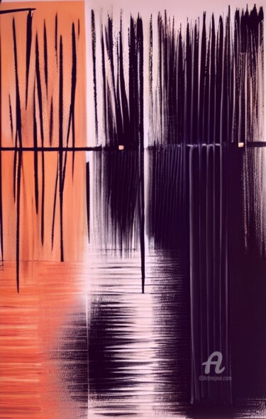 Peinture intitulée "Abstraction n°2" par Artynkom, Œuvre d'art originale, Acrylique
