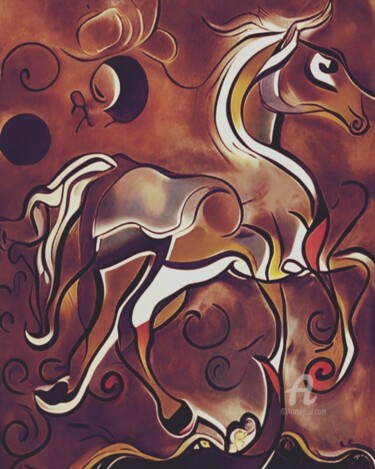 Painting titled "El sueno" by Artynkom, Original Artwork, Acrylic