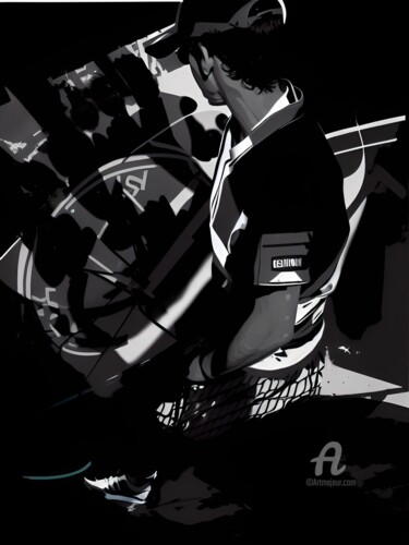 Digital Arts titled "Sport range  Four" by Artynkom, Original Artwork, Digital Print