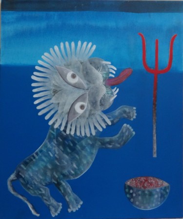 Ζωγραφική με τίτλο "desire" από Yogeeta, Αυθεντικά έργα τέχνης, Ακρυλικό