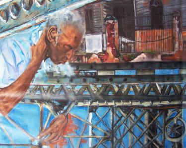 De la Serie: Apuntes de memoria Pintura titulada "De la Serie: Apunte…" por Aylen Russinyol, Obra de arte original, Oleo