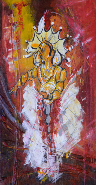 Pittura intitolato "Kaleidoscope of Col…" da Aryawansa Kumarasinghe, Opera d'arte originale, Acrilico Montato su Telaio per…
