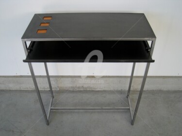 Artcraft titled "bureau en acier" by Arzel, Original Artwork