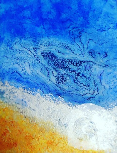 Malerei mit dem Titel "Ocean" von As'Art, Original-Kunstwerk, Acryl