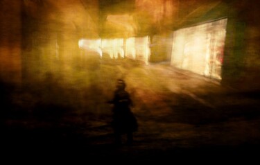 La Nuit,je me promène.... Arts numériques intitulée "La Nuit,je me promè…" par Philippe Berthier, Œuvre d'art originale, Photo montage