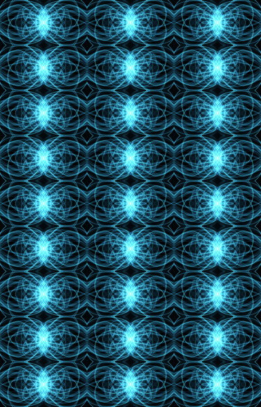 Liquid Light Series #1 - Tiled Version Digital Arts titled "Liquid Light Series…" by Rowan Morgan, Original Art, Digital Painting