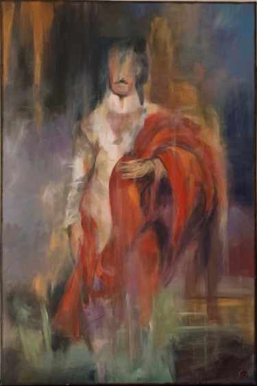 Pittura intitolato "Colonel Chabert" da Anne-Sophie Schneiter, Opera d'arte originale, Acrilico