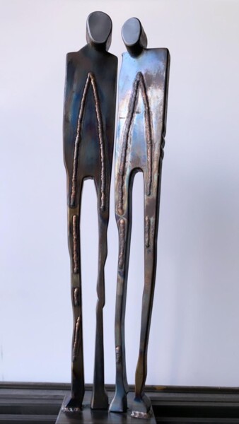 Скульптура под названием "Inox Stainless Mate…" - Ase, Подлинное произведение искусства, Металлы