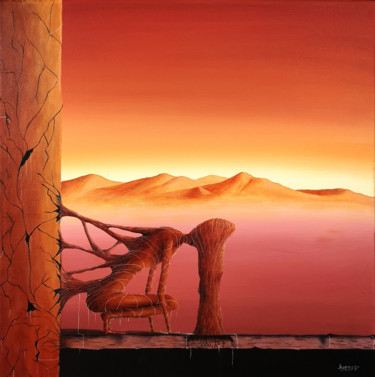 Alternative painting No.62 Painting titled "Alternative paintin…" by Asensir, Original Art, Acrylic