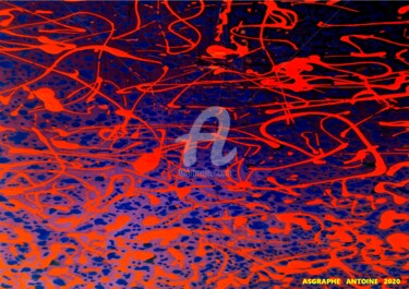 Arts numériques intitulée "Transformation  Num…" par Asgraphe, Œuvre d'art originale, Peinture numérique