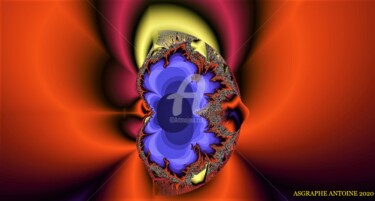 Digital Arts titled "Fractale  artistiqu…" by Asgraphe, Original Artwork, Digital Painting