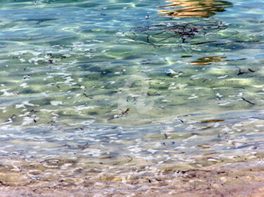 Photography titled "Reflets de la mer a…" by Ashankta, Original Artwork