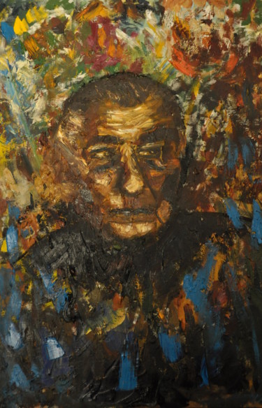 "Self portrait" başlıklı Tablo Asher tarafından, Orijinal sanat, Petrol