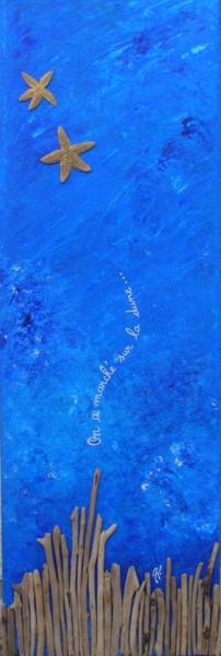 Peinture intitulée "On a marché sur la…" par Anne Sisun Kermarrec, Œuvre d'art originale