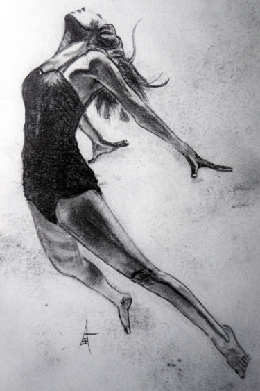 Dessin intitulée "A swimsuit and a re…" par Askew Mind, Œuvre d'art originale, Crayon