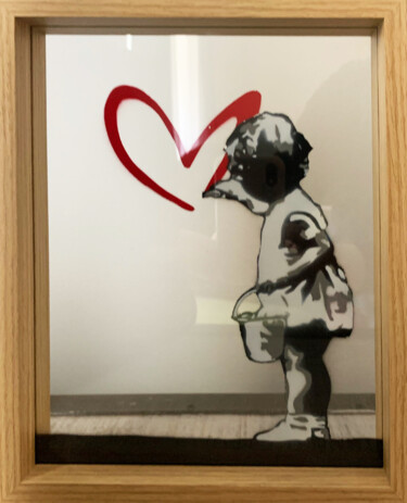 Malerei mit dem Titel "Love" von Asko, Original-Kunstwerk, Acryl