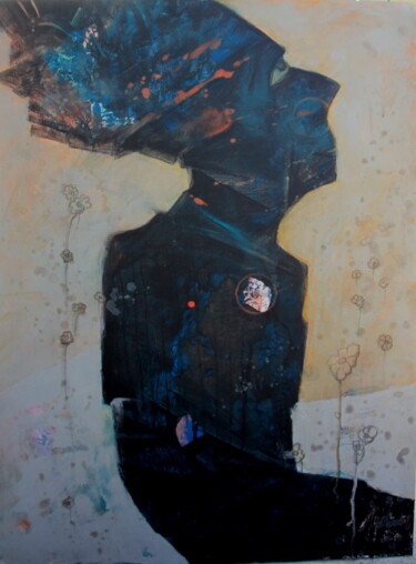 Painting titled "UNTD-2" by Aslan Ünsal, Original Artwork, Acrylic