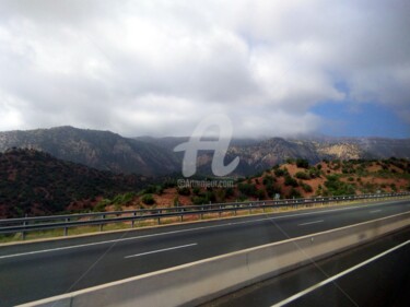 Photography titled "Mountains road" by Asmaâ Ouassou, Original Artwork
