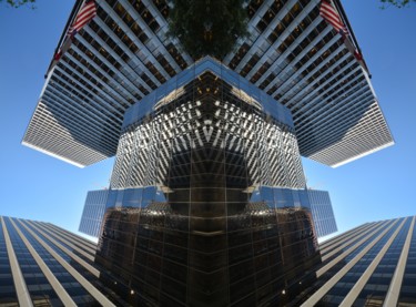 Fotografie mit dem Titel "Skyscrapers Symmetr…" von Alfred Georg Sonsalla, Original-Kunstwerk, Digitale Fotografie