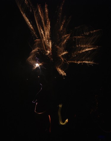 Fotografie mit dem Titel "Original Fireworks…" von Alfred Georg Sonsalla, Original-Kunstwerk, Digitale Fotografie