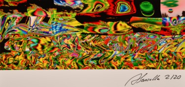 Digitale Kunst mit dem Titel "Abstract environmen…" von Alfred Georg Sonsalla, Original-Kunstwerk, Fotomontage