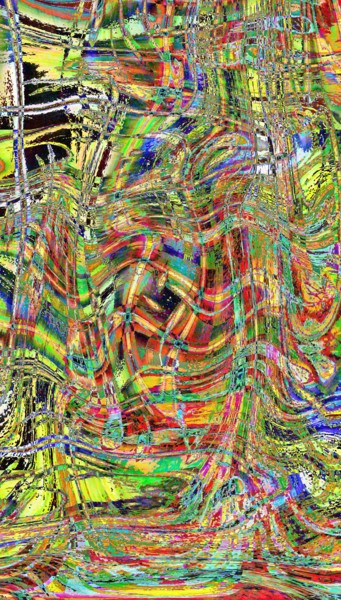 Digitale Kunst mit dem Titel "Abstract digital ar…" von Alfred Georg Sonsalla, Original-Kunstwerk, 2D digitale Arbeit