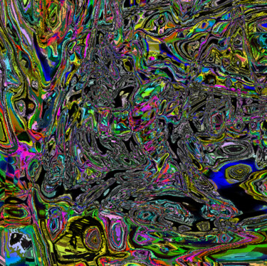 Digitale Kunst mit dem Titel "Abstract digital ar…" von Alfred Georg Sonsalla, Original-Kunstwerk, 2D digitale Arbeit