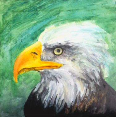Dessin intitulée "Eagle" par Ashley Spencer, Œuvre d'art originale, Autre