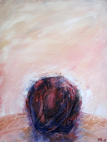 Painting titled "Silence" by Elena Asseeva, Original Artwork, Other