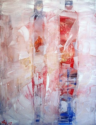 Painting titled "Two of them" by Elena Asseeva, Original Artwork