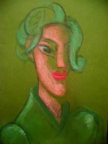 Painting titled "Pastel8" by Tsvetomir Assenov, Original Artwork