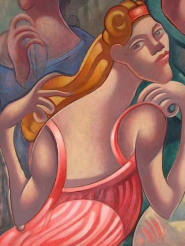 Painting titled "Detail 03" by Tsvetomir Assenov, Original Artwork, Oil