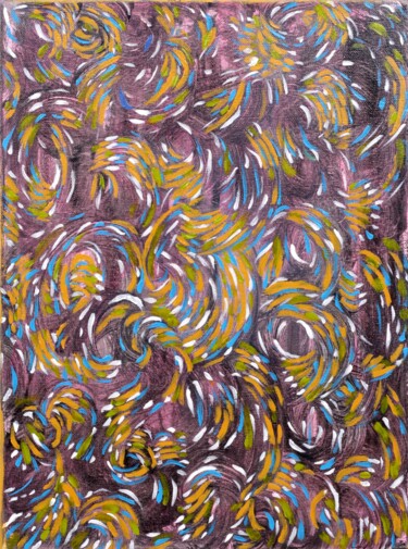 Pintura titulada "Vortices" por Asya Ignatova, Obra de arte original, Acrílico