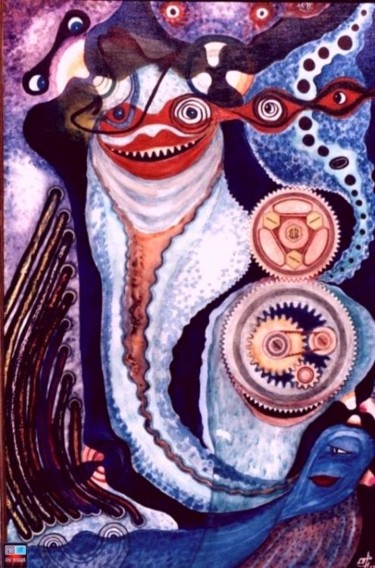 Pintura titulada "Licuamacu" por Elio Assis Peniagoa, Obra de arte original