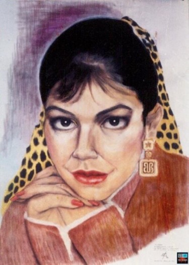 Pintura titulada "Norma Avila" por Elio Assis Peniagoa, Obra de arte original