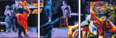 Anima che attraversi la vita Pittura intitolato "Anima che attravers…" da Assunta Cassa, Opera d'arte originale, Olio