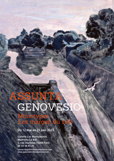 Gravures & estampes intitulée "Monotypes" par Assunta Genovesio, Œuvre d'art originale, Monotype
