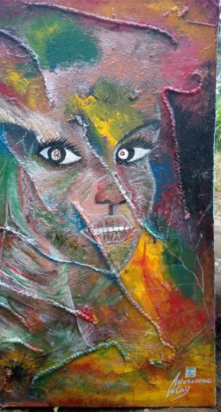 Painting titled "La responsabilité…" by Asteraseae May, Original Artwork, Oil