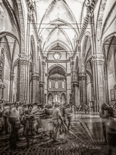 Photography titled "Cathedral of Floren…" by Astr, Original Artwork, Non Manipulated Photography Mounted on Wood Panel