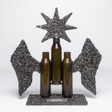 Скульптура под названием "ANGEL" - Astian Rey, Подлинное произведение искусства, Нержавеющая сталь