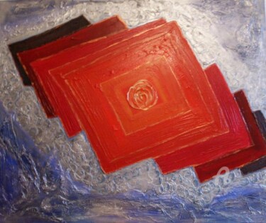 Painting titled "TIBET!" by Alain Oviste, Original Artwork