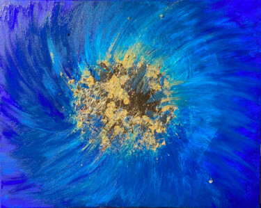SPACE Painting titled "SPACE" by Astrid Berger, Original Art, Collages