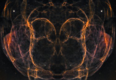 Photography titled "Bug Nebula" by David James, Original Artwork, Manipulated Photography