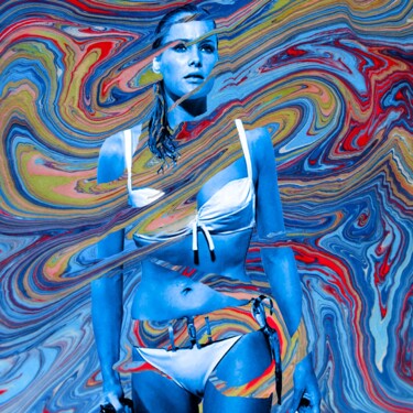 Arts numériques intitulée "OH URSULA!!!" par Magnum Ferra, Œuvre d'art originale, Photo montage